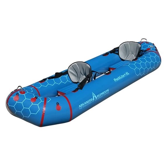 Advanced Elements PackLite+ XL Packraft 2 Personen Kajak Aufblasbares Luftboot Raftingboot Blue 1 Advanced Elements PackLite+ XL Packraft 2 Personen Kajak Aufblasbares Luftboot Raftingboot Blue