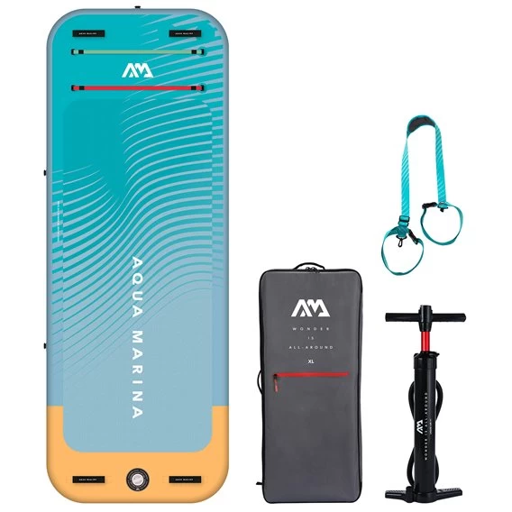 Aqua Marina Peace 8.2 Aufblasbares Stand Up Paddle Board Fitness Matte Fürs Wasser 1 Aqua Marina Peace 8.2 Aufblasbares Stand Up Paddle Board Fitness Matte Fürs Wasser