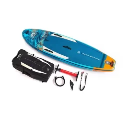 Aqua Marina Rapid 9.6 Aufblasbares Stand Up Paddle Board Wildwasser SUP Komplett Set -Wassersport Lieferungen aqua marina rapid 96 aufblasbares stand up paddle board wildwasser sup komplett set 3
