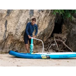 Aztron Giant Double Pump Handpumpe Mit Manometer SUP Pumpe 9 Aztron Giant Double Pump Handpumpe Mit Manometer SUP Pumpe -Wassersport Lieferungen aztron giant double pump handpumpe mit manometer sup pumpe 4
