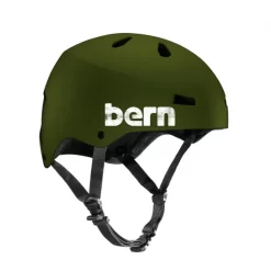 Bern Macon H2O Helm Für Wakeboard Kajak Wassersport Olive