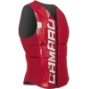 Camaro Impact Vest Pro Herren Prallschutzweste Wendeweste Schwarz-rot