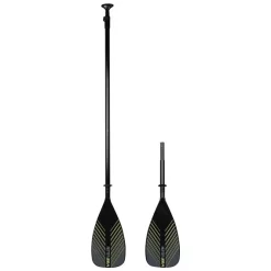 ExtaSea 2-in-1 SUP Fiberglaspaddel Paddelkombination Doppelpaddel Lime