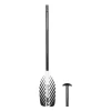 ExtaSea Allround Kanu Stechpaddel Alu 2-teilig Black And White