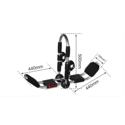 ExtaSea Double Kajak Transport Ovalbügel Im Set Für 2 Kajaks -Wassersport Lieferungen extasea double kajak transport ovalbugel im set fur 2 kajaks 2