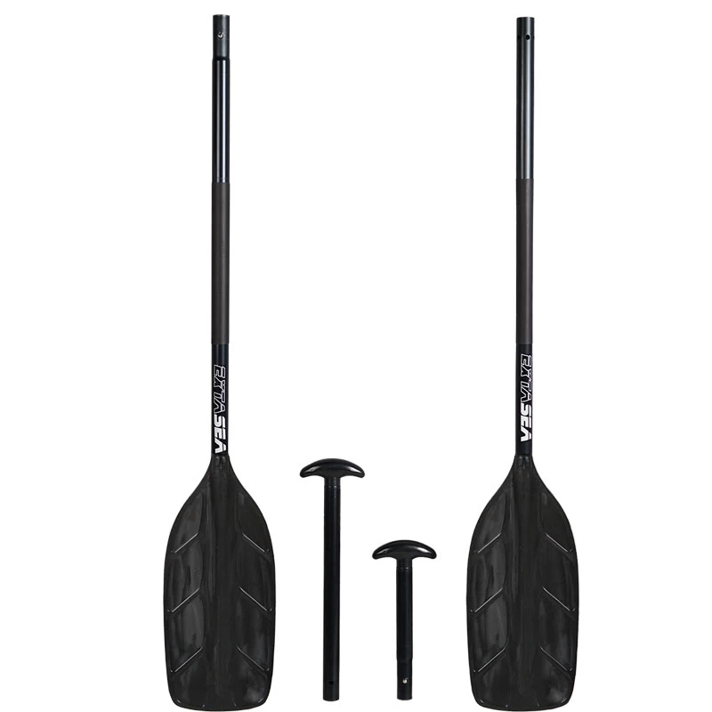 ExtaSea Fiberglas Paddelkombination Doppelpaddel Stechpaddel Black-red 3 ExtaSea Fiberglas Paddelkombination Doppelpaddel Stechpaddel Black-red – Bild 3