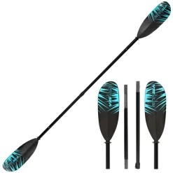 ExtaSea Safari Fiberglas Vario Doppelpaddel Kajak Paddel 4-teilig -Wassersport Lieferungen extasea safari fiberglas vario doppelpaddel kajak paddel 4 teilig 5