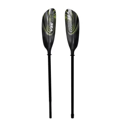 ExtaSea Super-Touring Fiberglas Vario Doppelpaddel 2-teilig Lime