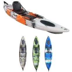 ExtaSea-Yak 350 Pro 1er Sit On Top Kajak Mit Steueranlage + Kajaksitz + Paddel