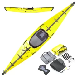 FoldYak One 390 Faltkajak Im Origami Stil Faltboot Yellow