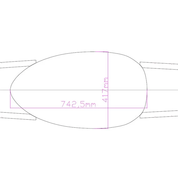 Gumotex 2 Personen Spritzdecke Für Rush II 2 Gumotex 2 Personen Spritzdecke Für Rush II – Bild 2