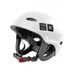 Hiko Buckaroo + V.2 Kajakhelm Wassersport Paddel Helm Mit Ohrenschutz White