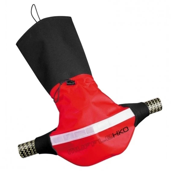 Hiko Muffle Poggies Paddelpfötchen Handschuhe Schwarz Rot 1 Hiko Muffle Poggies Paddelpfötchen Handschuhe Schwarz Rot