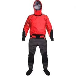 Hiko Odin 402 Hood Paddeljacke Mit Hose Trocken- Paddelanzug Mit Kapuze Red