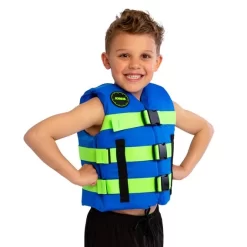 Jobe Nylon Life Vest Kids Kinder Schwimmweste Blue