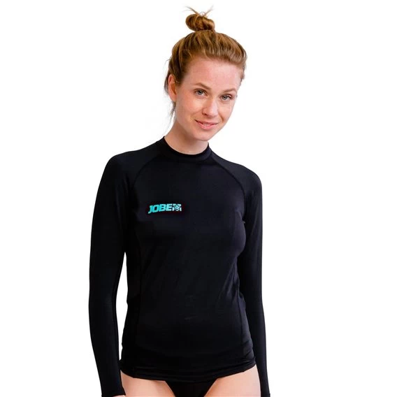 Jobe Rash Guard Damen Longsleeve Schwarz 1 Jobe Rash Guard Damen Longsleeve Schwarz