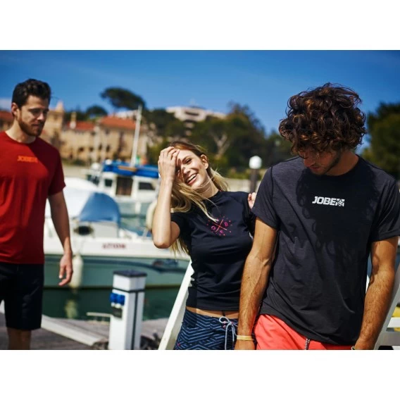 Jobe Rash Guard Damen Schwarz 3 Jobe Rash Guard Damen Schwarz – Bild 3