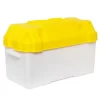 Minn Kota Batteriekasten Batteriebox Kunststoff Weiß Gelb
