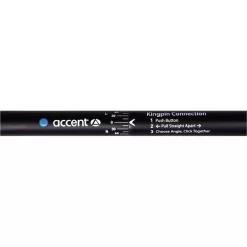 Nortik Allround Fiberglas Doppelpaddel Kajakpaddel 2-teilig King-Pin