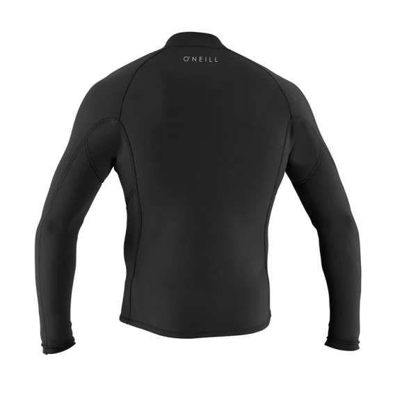 ONeill Reactor II 1.5 Mm Front Zip Jacket Herren Neopren Oberteil Schwarz 2 ONeill Reactor II 1.5 Mm Front Zip Jacket Herren Neopren Oberteil Schwarz – Bild 2