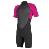 ONeill Youth Reactor II 2mm BZ Spring Kinder Neoprenanzug Shorty Black-berry