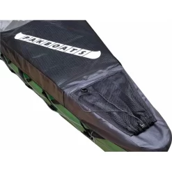 Pakboats Verdeck Für PakCanoe 160 Spritzdecke Mit Schürzen Dunkelgrau-schwarz -Wassersport Lieferungen pakboats verdeck fur pakcanoe 160 spritzdecke mit schurzen dunkelgrau schwarz 3
