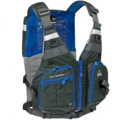 Palm Kola Angler PFD Highback Angler Schwimmweste Jet Grey