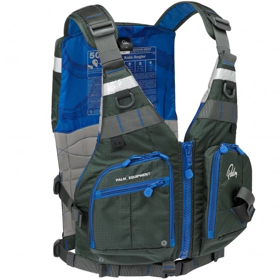 Palm Kola Angler PFD Highback Angler Schwimmweste Jet Grey 1 Palm Kola Angler PFD Highback Angler Schwimmweste Jet Grey
