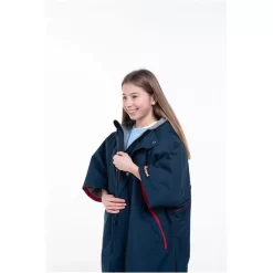 Red Paddle Original Pro Change Jacket Kinder Umkleide-Mantel Warm & Wasserdicht Kurzarm Navy -Wassersport Lieferungen red paddle original pro change jacket kinder umkleide mantel warm wasserdicht kurzarm navy 3