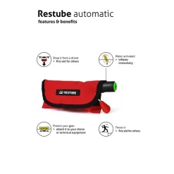 Restube Automatic Auftriebshilfe Für Ersthelfer & Drohnen Schwimmhilfe Rettungssystem Red -Wassersport Lieferungen restube automatic auftriebshilfe fur ersthelfer drohnen schwimmhilfe rettungssystem red 3