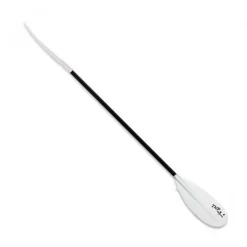 TNP Wolferine Glass R 30+75 Fiberglas Kajak Doppelpaddel 2-teilig Weiß