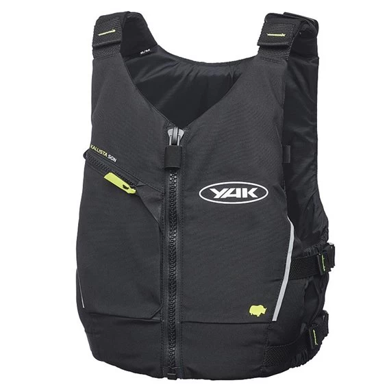 Yak Kallista Junior Schwimmweste Paddelweste 50N Schwarz 1 Yak Kallista Junior Schwimmweste Paddelweste 50N Schwarz